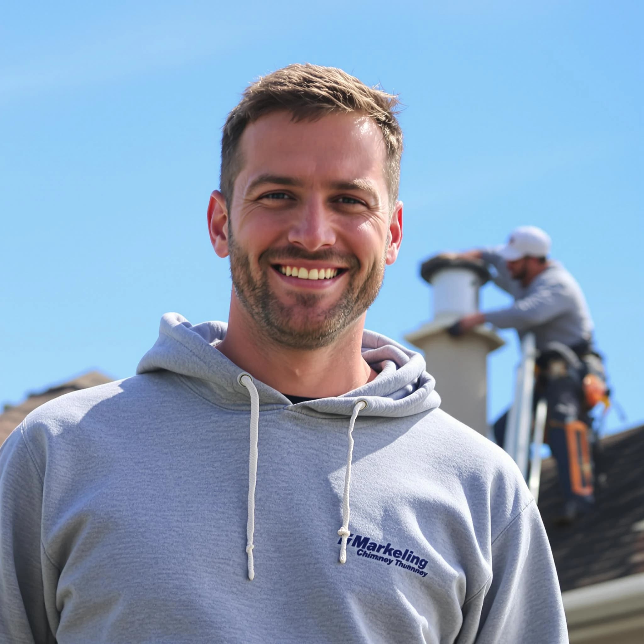 The Eagle Mountain Chimney Sweep team.