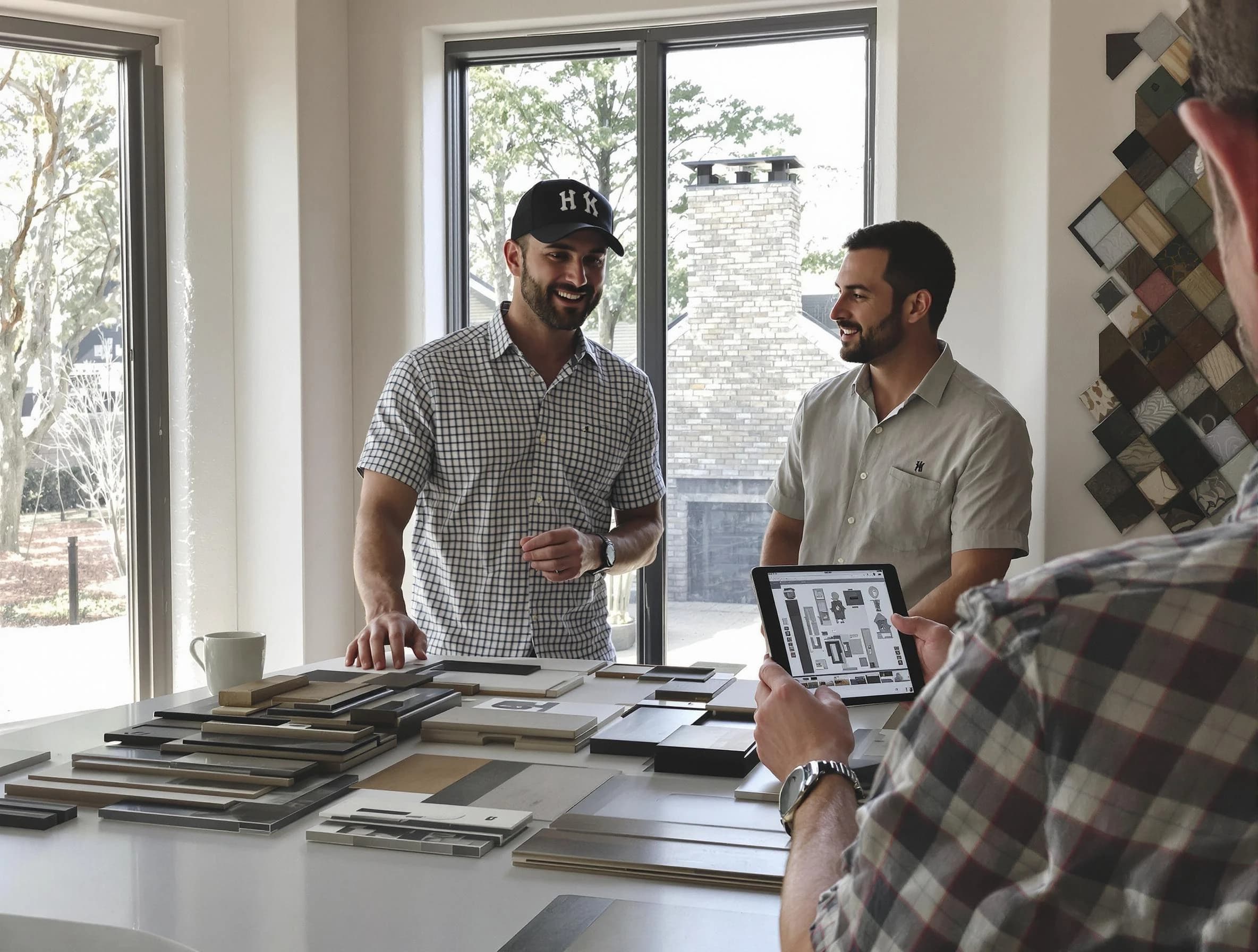 Eagle Mountain Chimney Sweep remodeling a chimney and fireplace in Eagle Mountain, UT