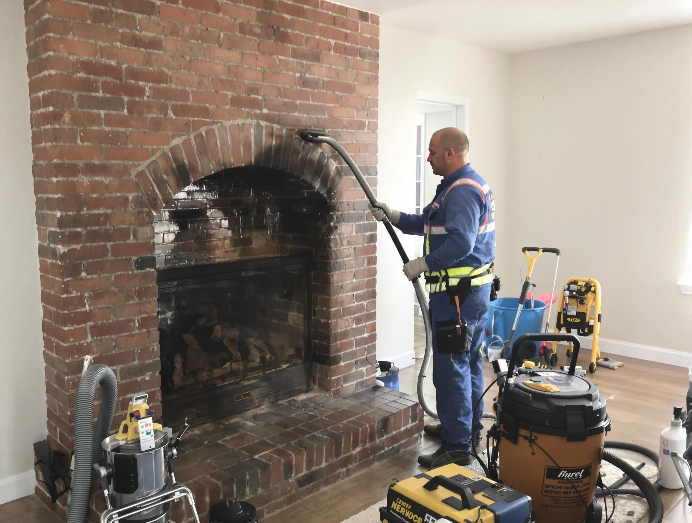 Eagle Mountain Chimney Sweep expert performing detailed chimney sweep in Eagle Mountain, UT