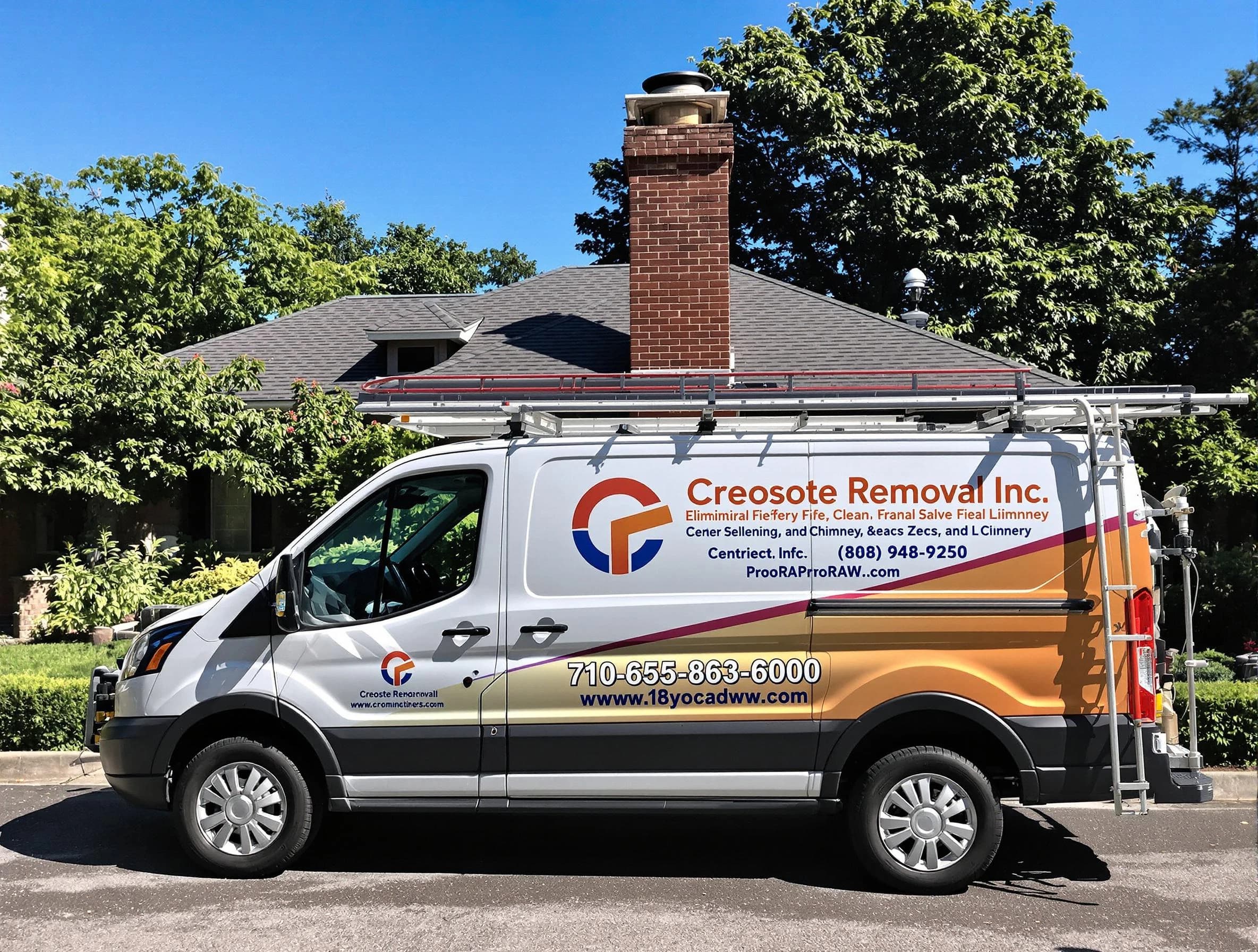 Eagle Mountain Chimney Sweep technician removing creosote safely in Eagle Mountain, UT