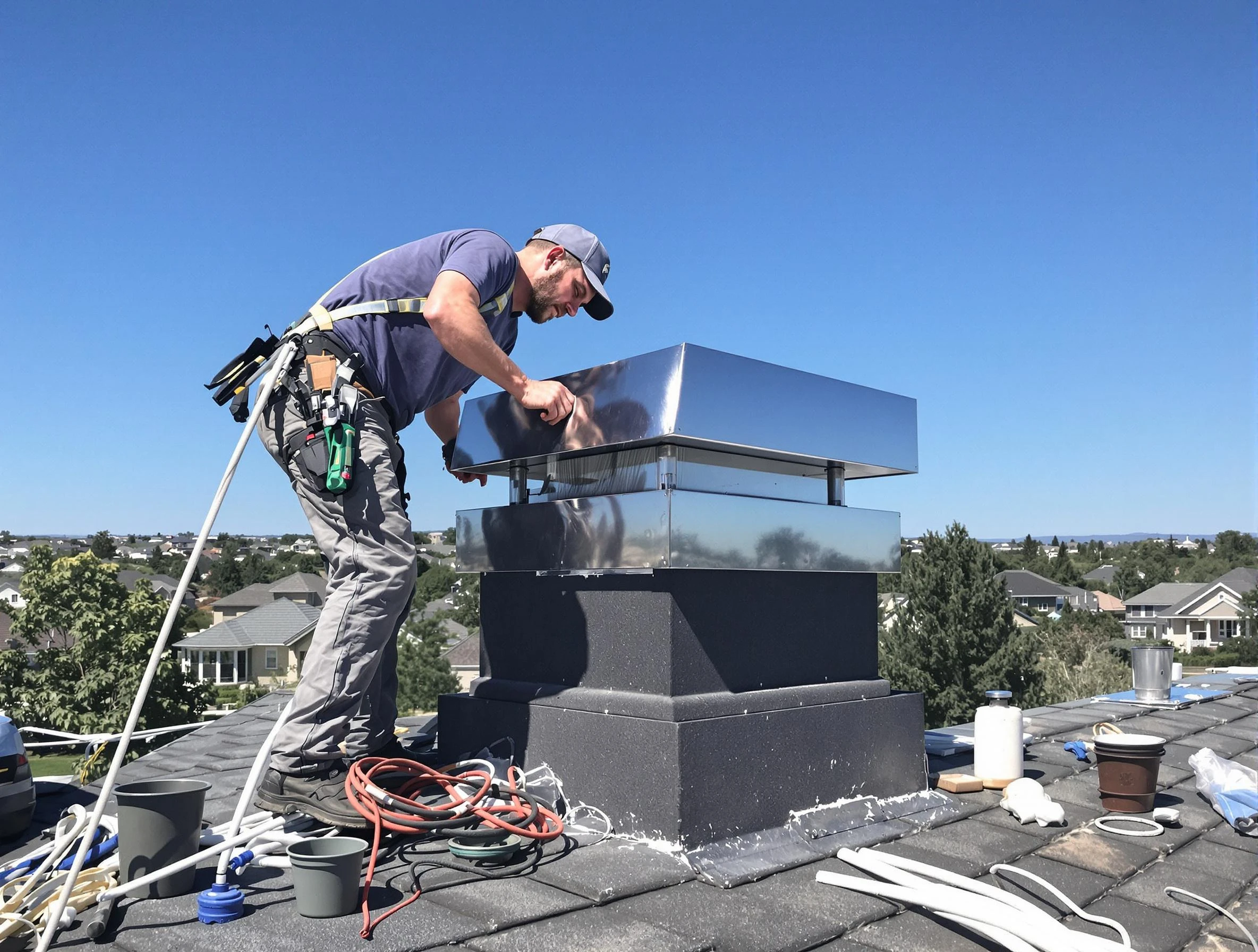 Chimney Cap Services in Saratoga Springs, UT