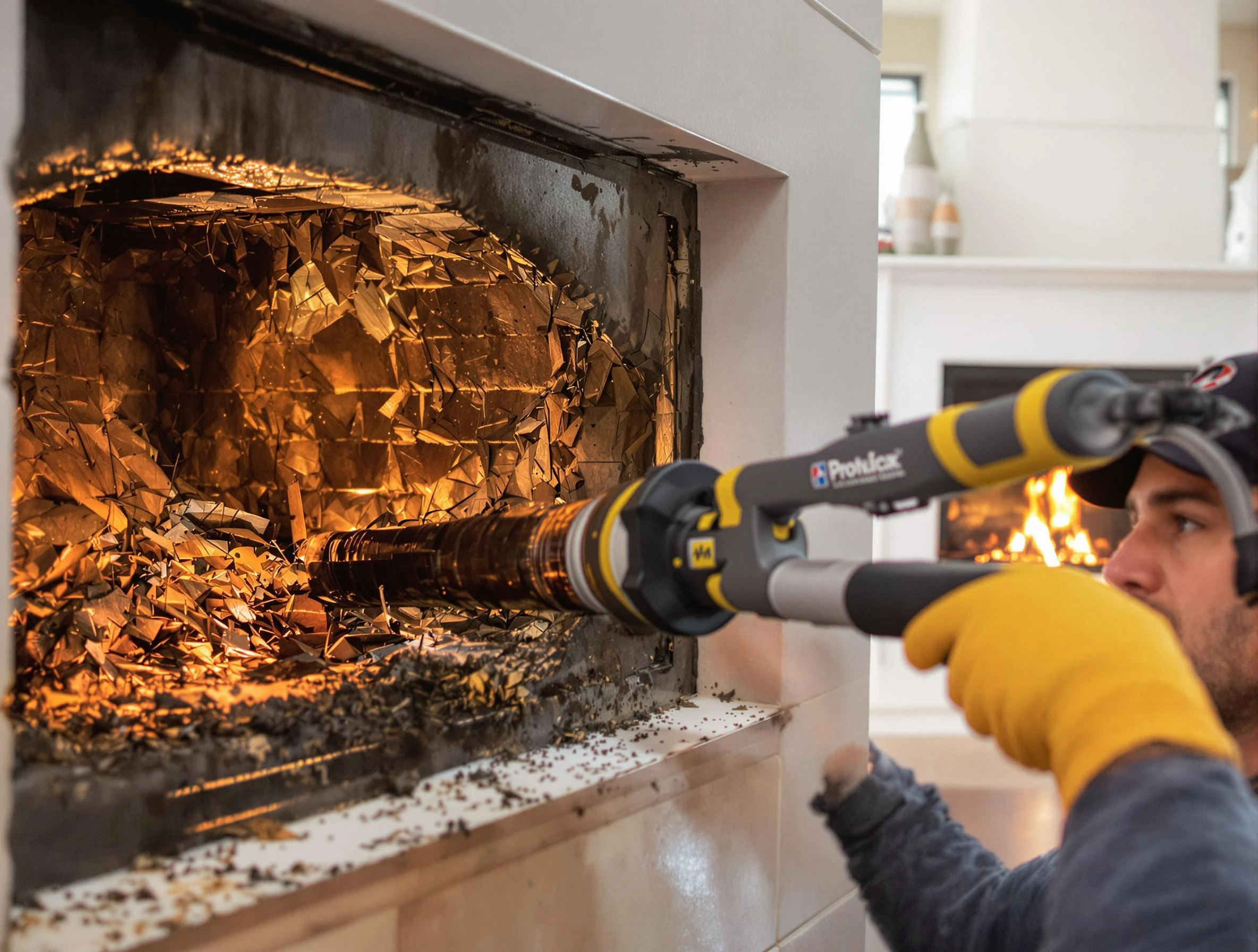 Professional chimney cleaning by Eagle Mountain Chimney Sweep in Eagle Mountain, UT