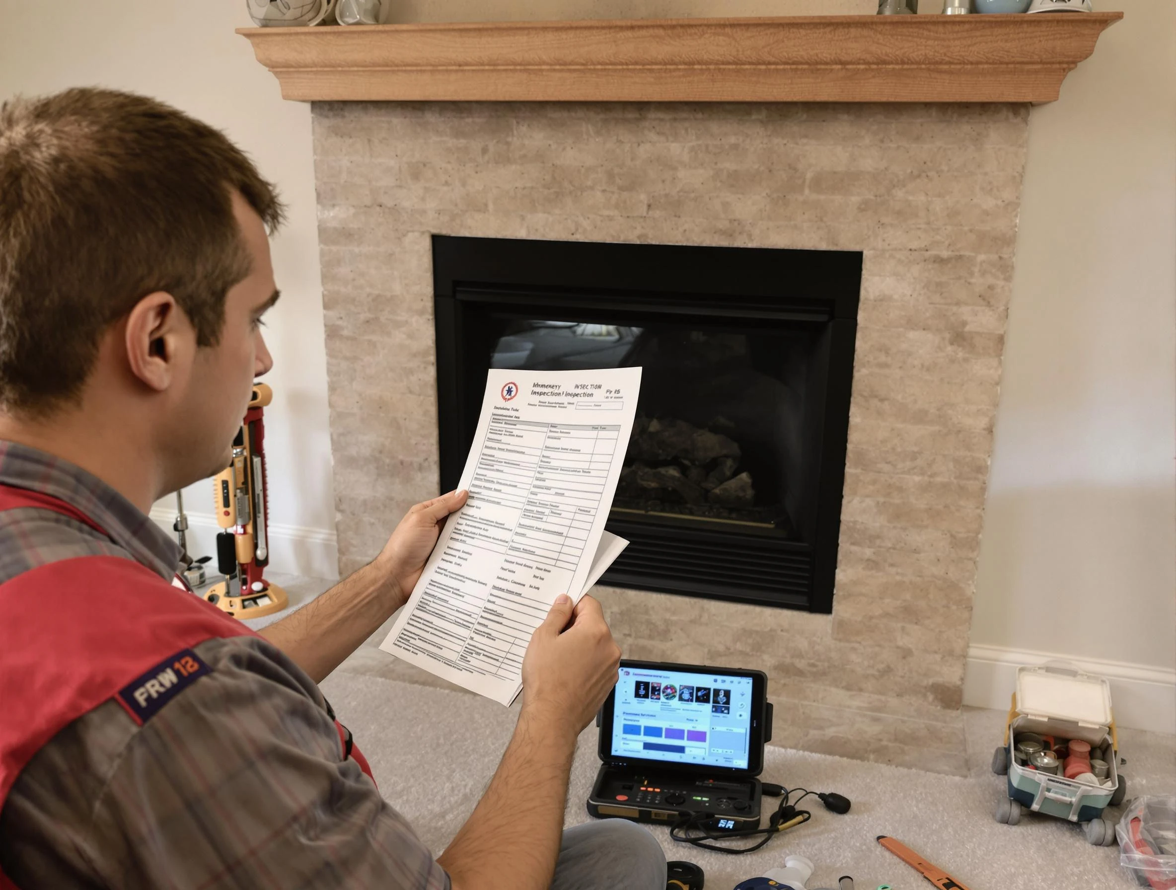 Thorough chimney inspection by Eagle Mountain Chimney Sweep in Eagle Mountain, UT